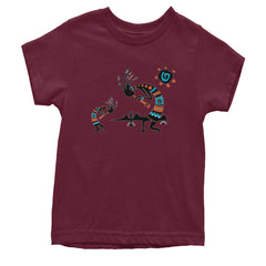 Native American Kokopelli Southwest Youth T-shirt american, hopi, indian, native, navajo by Expression Tees