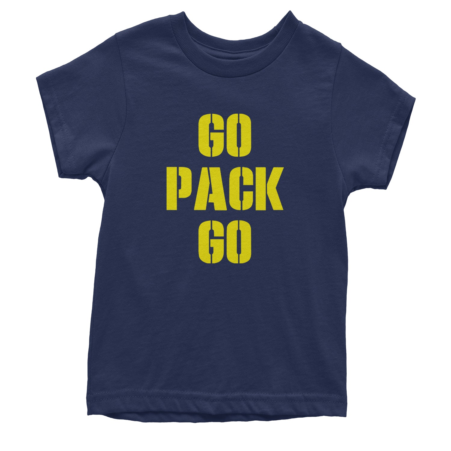 Go Pack Go Green Bay Youth T-shirt football, greenbay, packer by Expression Tees