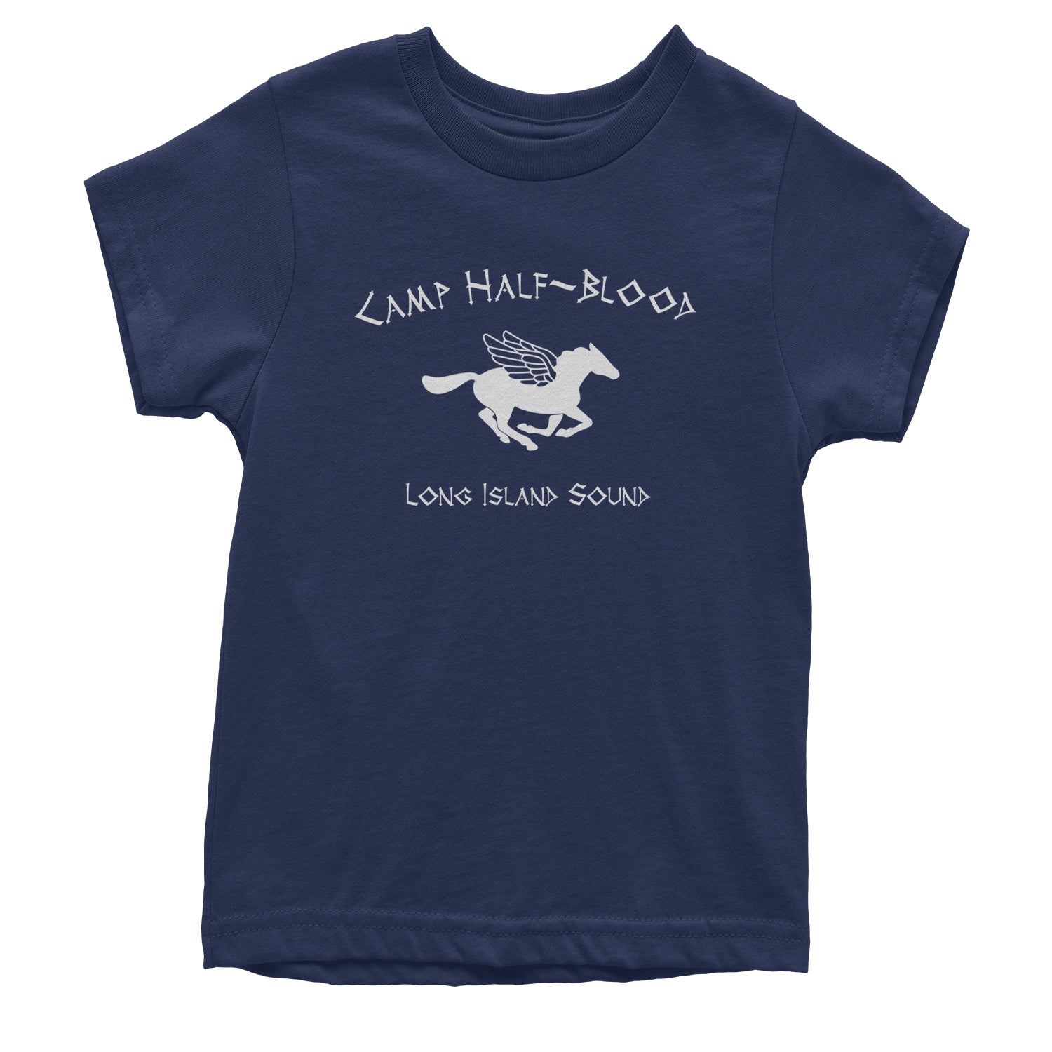 Camp Half Blood Long Island Sound Youth T-shirt and, apollo, blood, camp, half, jackson, jupiter, olympians, percy, the by Expression Tees
