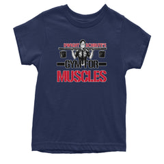 Dwight Schrute Gym For Muscles Office Workout Youth T-shirt