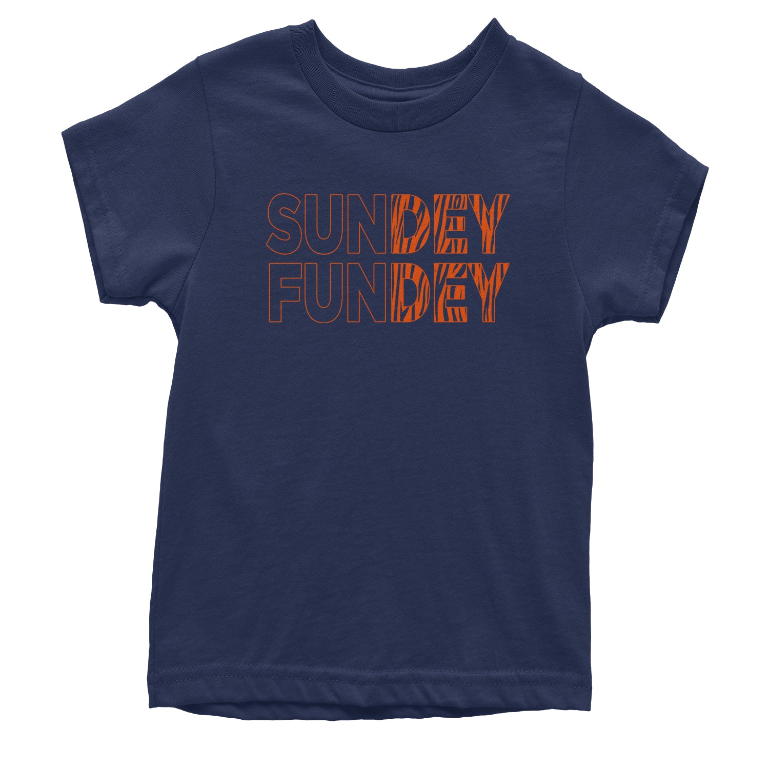 SunDEY FunDEY Sunday Funday Youth T-shirt ball, burrow, dey, foot, football, joe, ohio, sports, who by Expression Tees