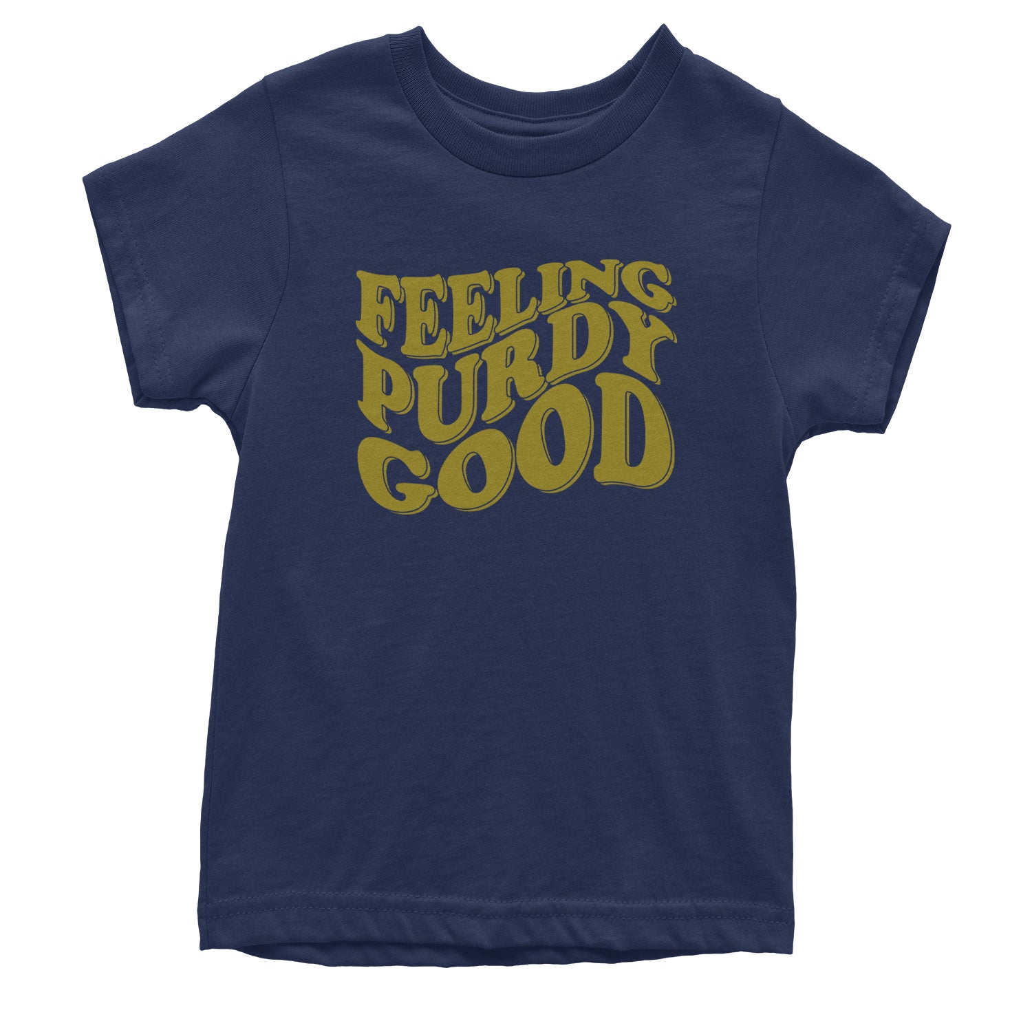 Feeling Purdy Good Youth T-shirt 13, football by Expression Tees