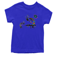 Native American Kokopelli Southwest Youth T-shirt american, hopi, indian, native, navajo by Expression Tees