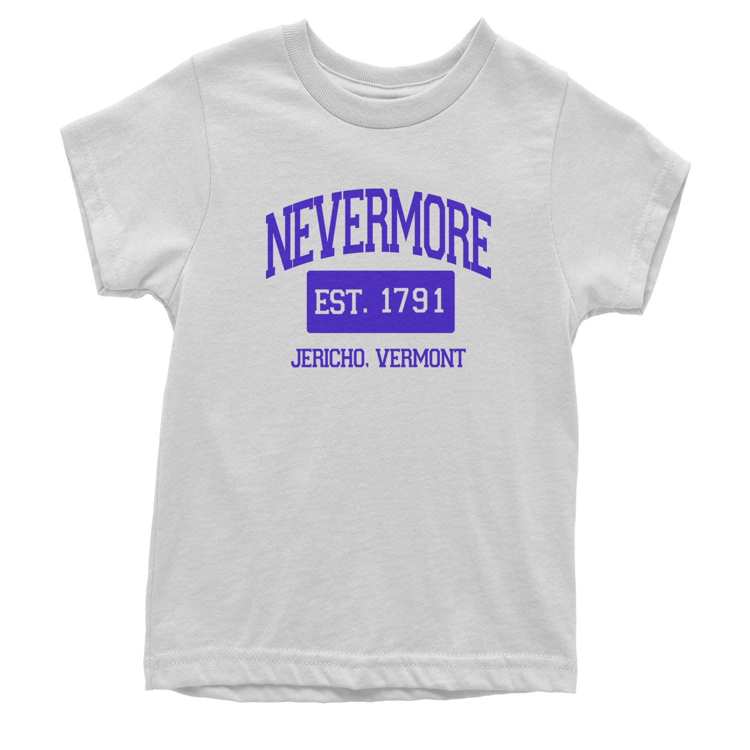 Nevermore Academy Wednesday Youth T-shirt addams, family, gomez, morticia, pugsly, ricci, Wednesday by Expression Tees