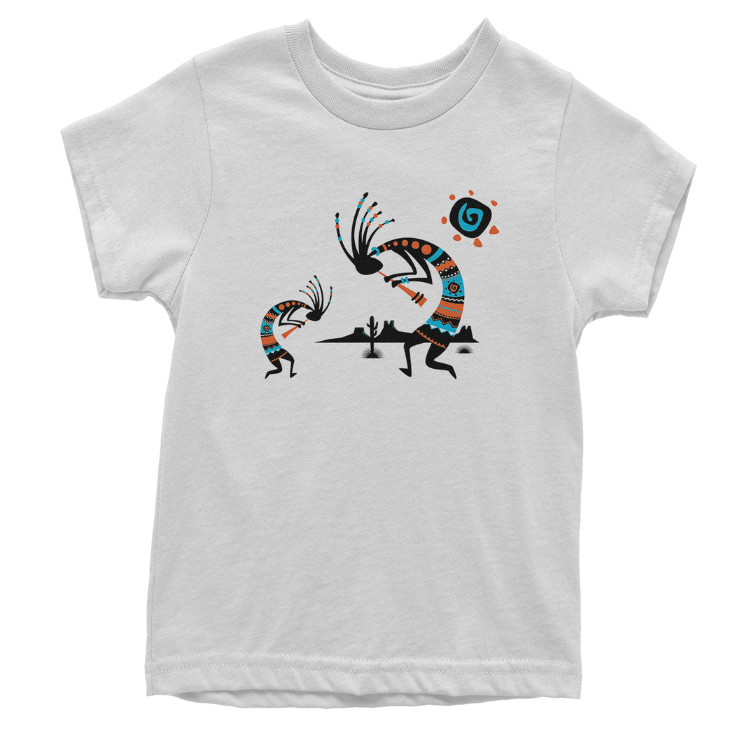 Native American Kokopelli Southwest Youth T-shirt american, hopi, indian, native, navajo by Expression Tees