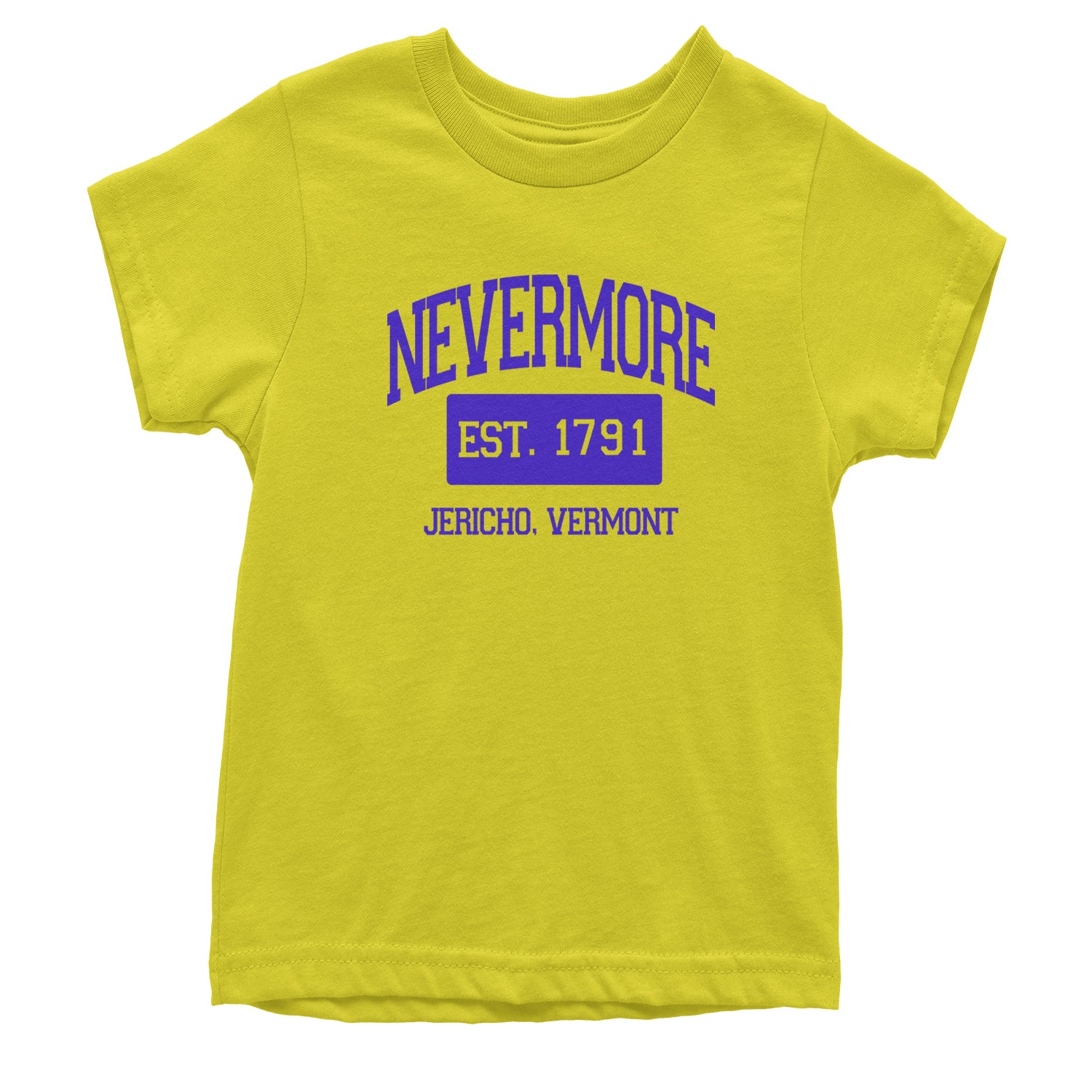 Nevermore Academy Wednesday Youth T-shirt addams, family, gomez, morticia, pugsly, ricci, Wednesday by Expression Tees