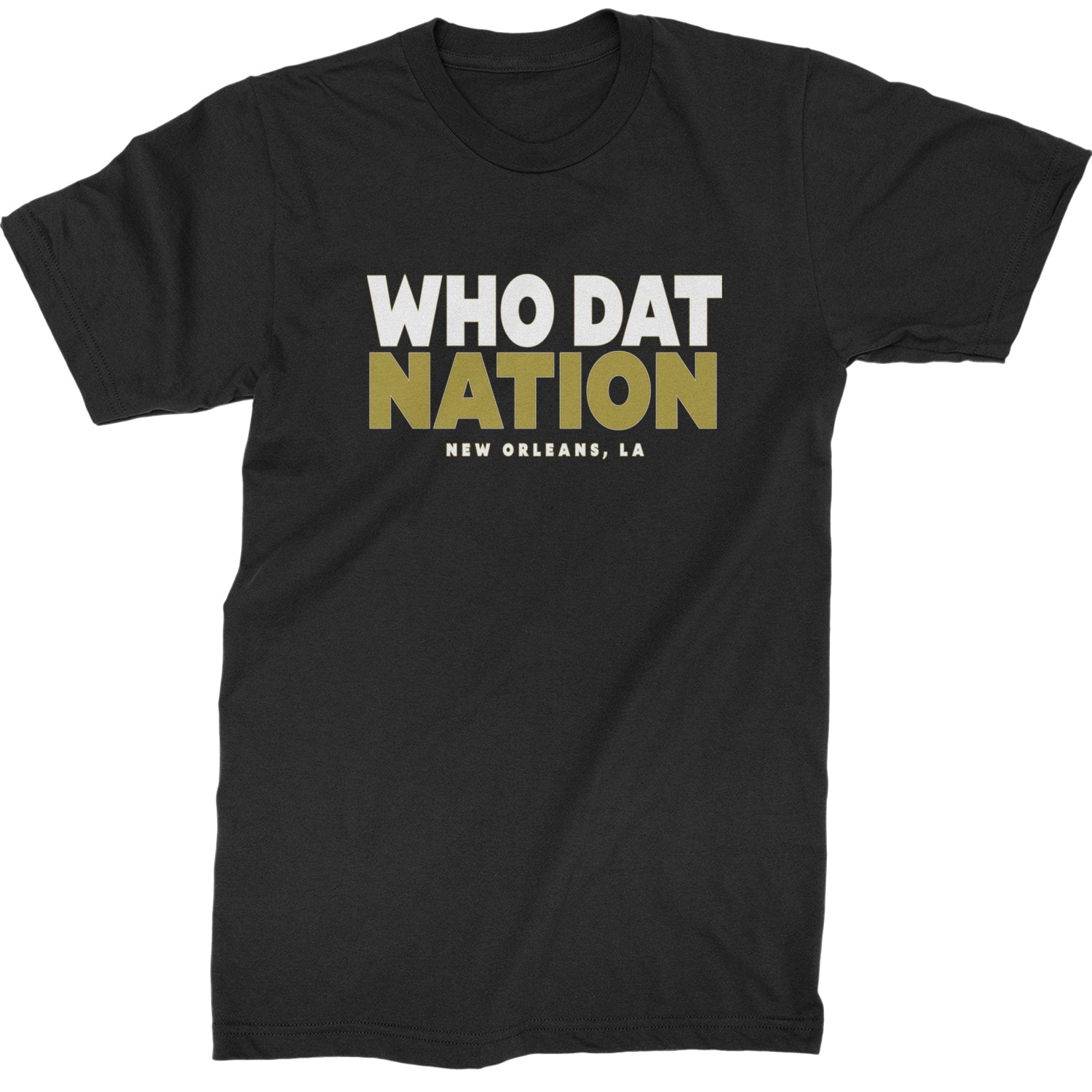 New Orleans Who Dat Nation Mens T-shirt