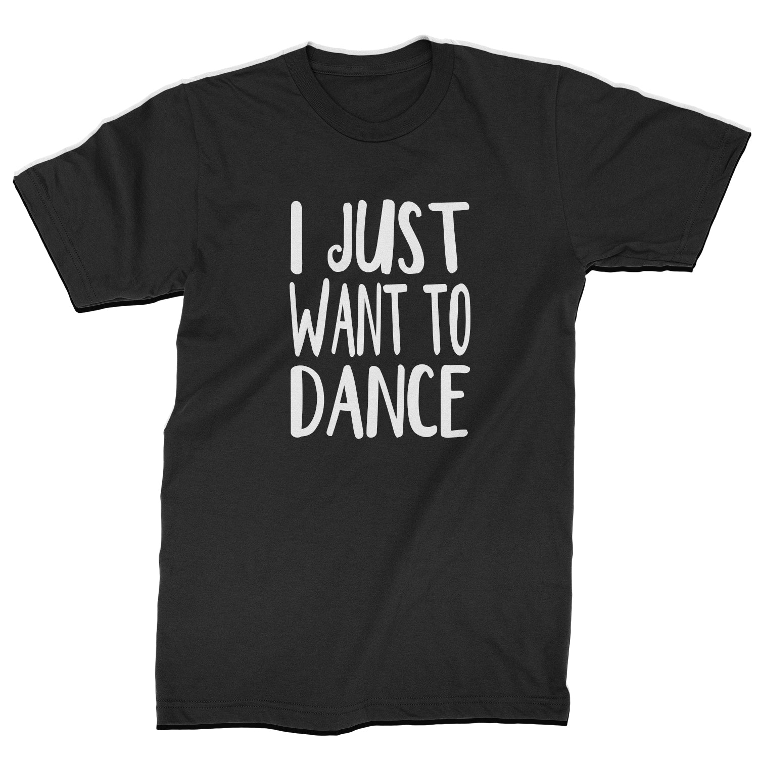 I Just Want To Dance Mens T-shirt boomerang, dancing, jo, jojo by Expression Tees