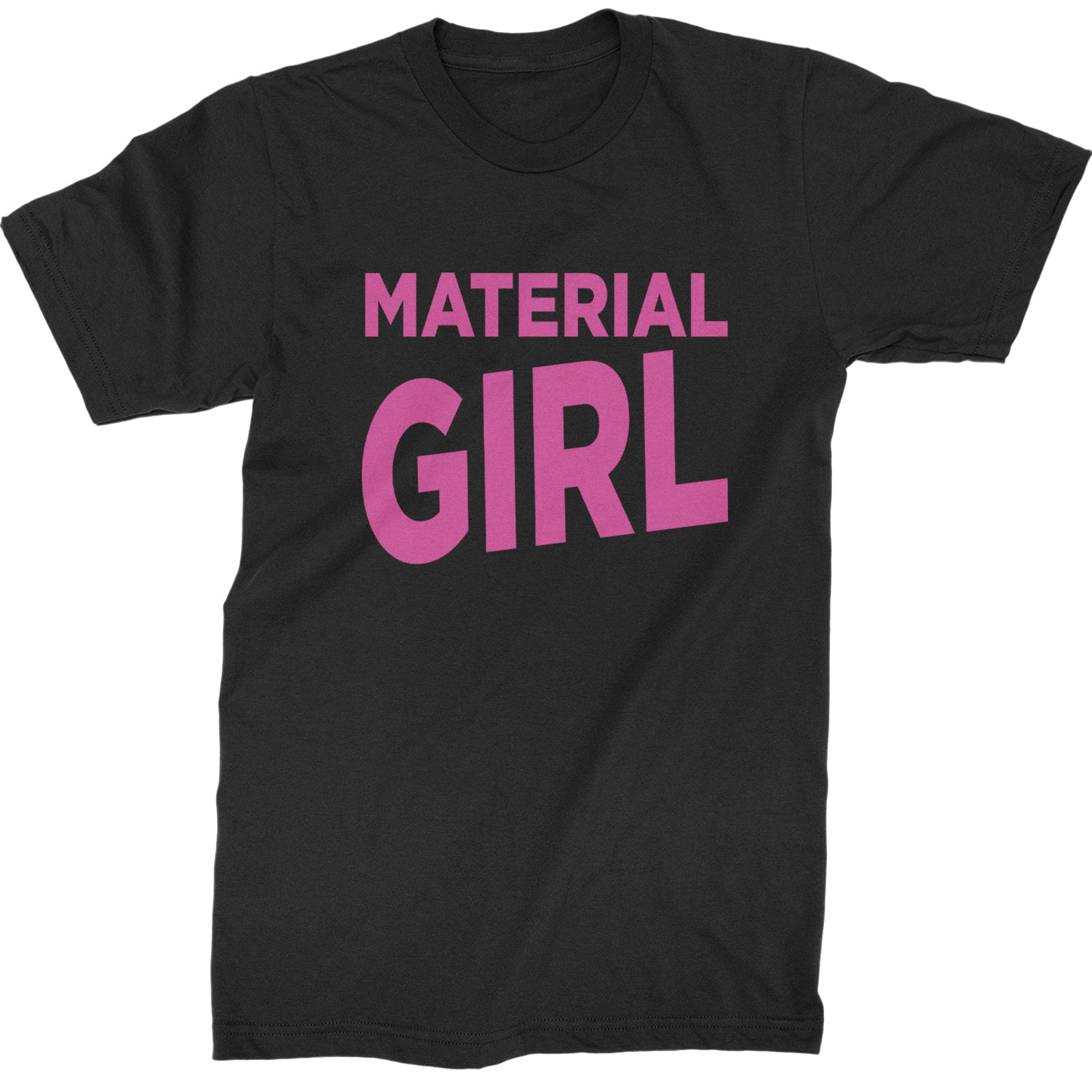 Material Girl 80's Retro Celebration Mens T-shirt