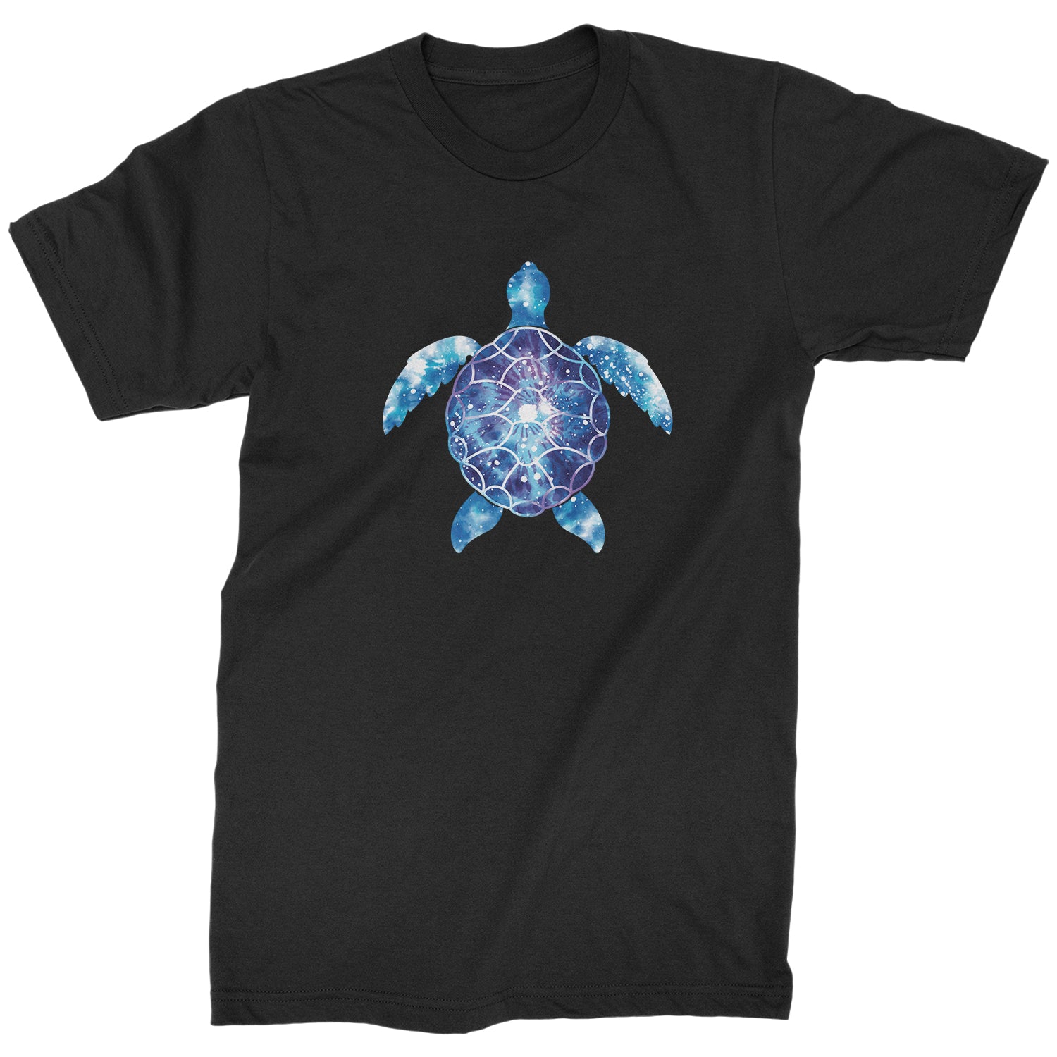 Tie Dye Sea Turtle Mens T-shirt eco, friendly, life, ocean, turtle by Expression Tees