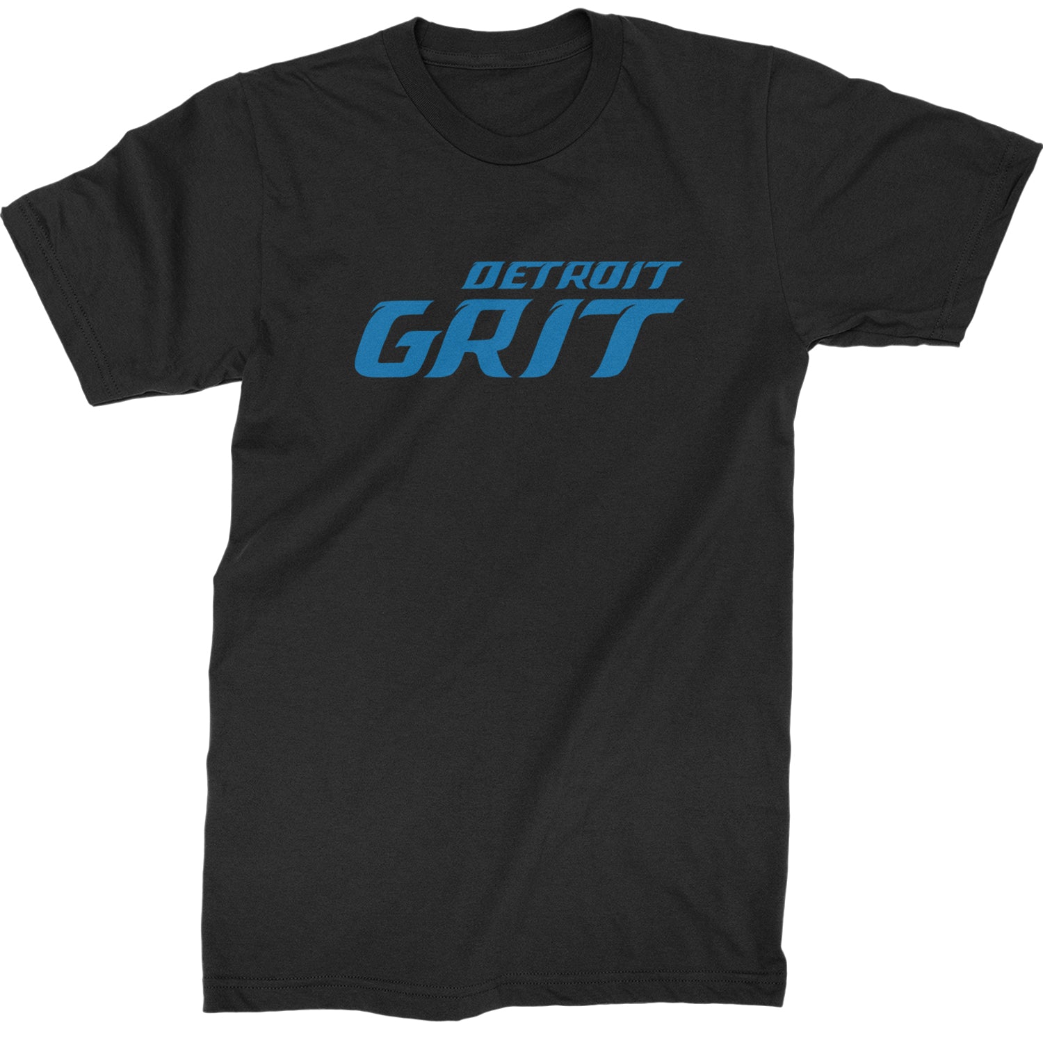Grit Detroit Football Hard Knocks Mens T-shirt
