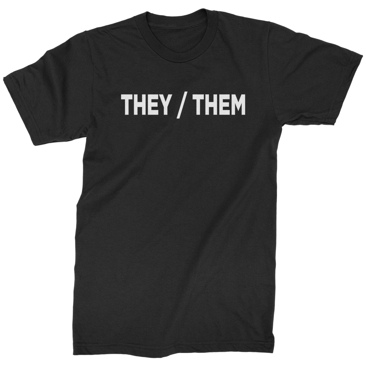They Them Gender Pronouns Diversity and Inclusion Mens T-shirt binary, civil, gay, he, her, him, nonbinary, pride, rights, she, them, they by Expression Tees