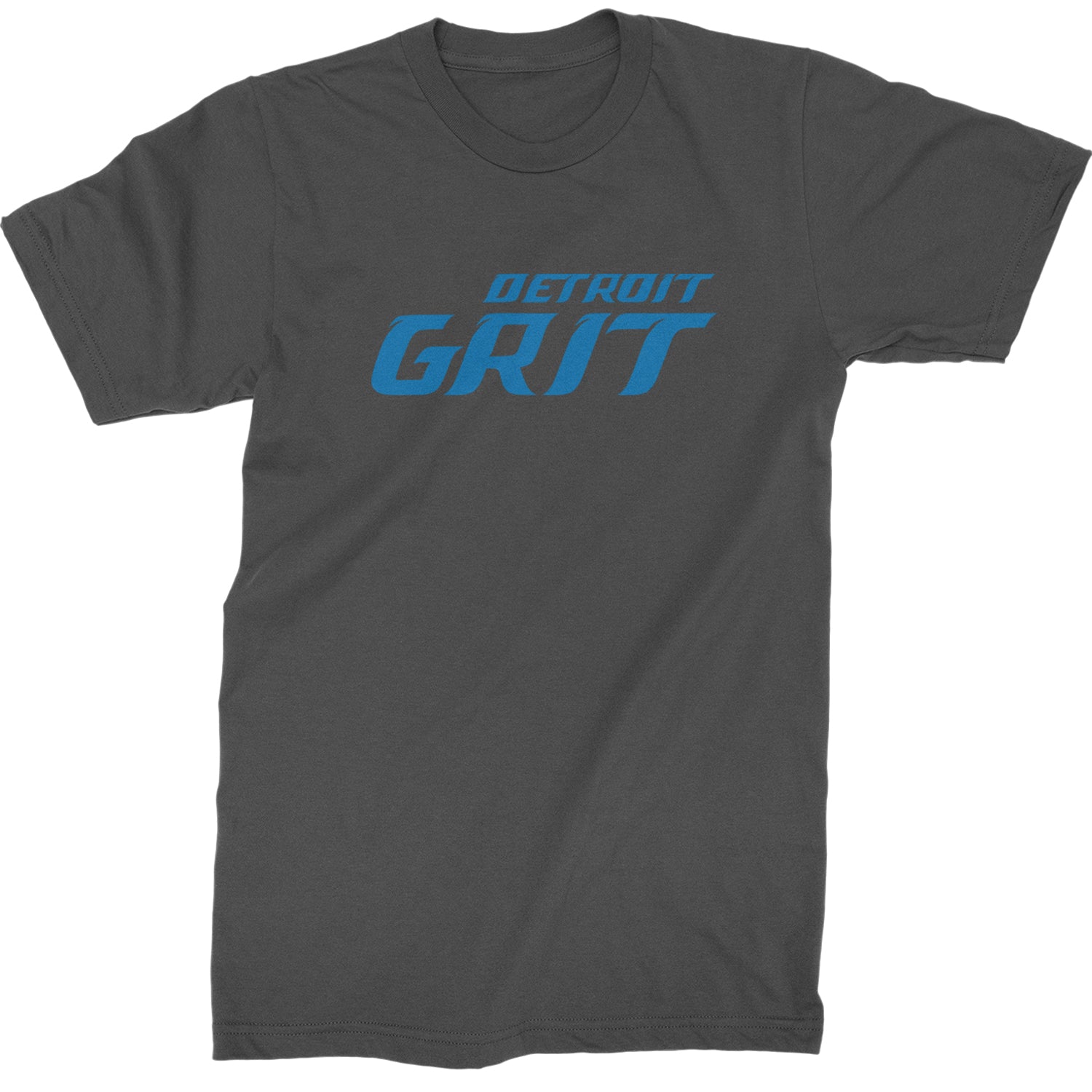 Grit Detroit Football Hard Knocks Mens T-shirt