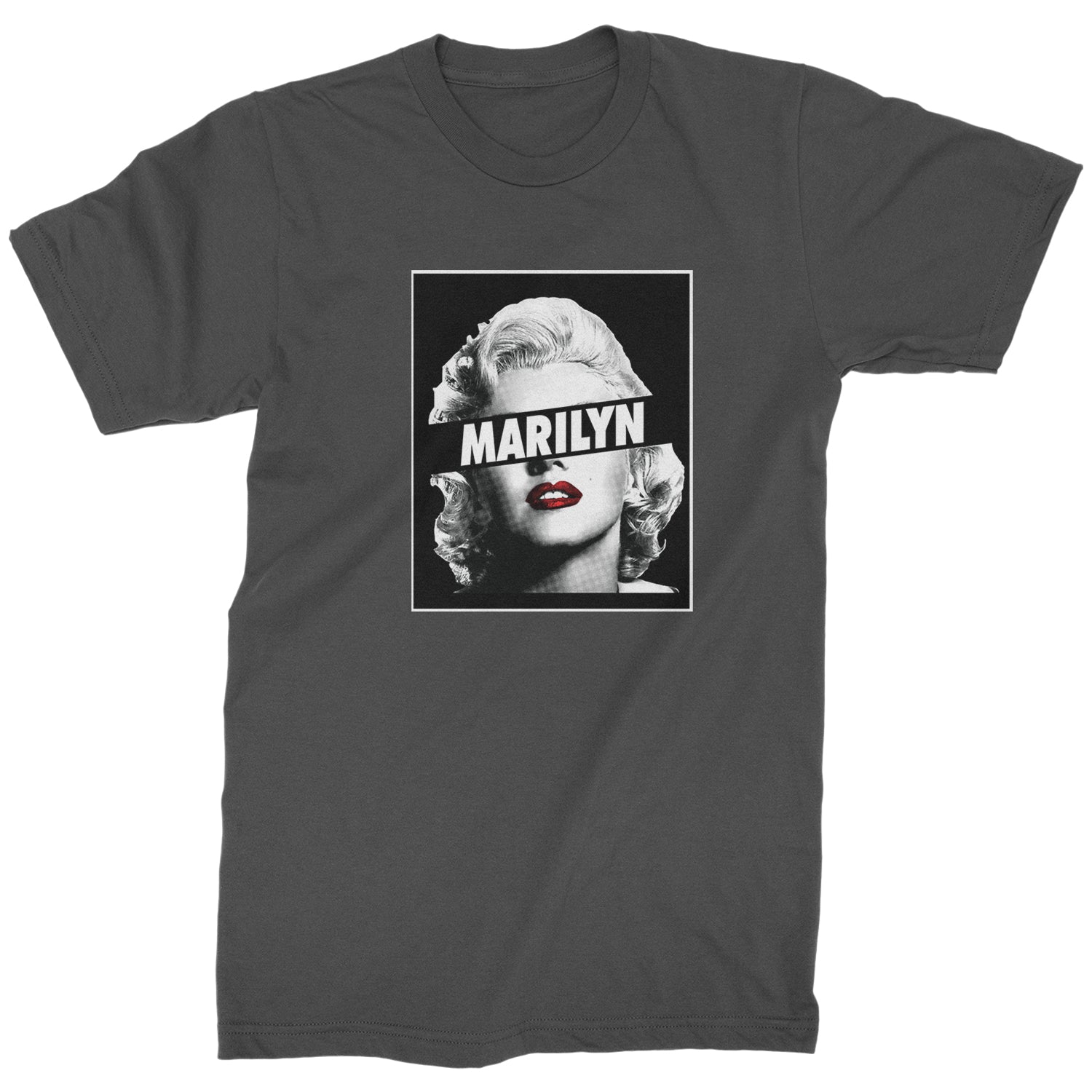 Marilyn Monroe Censored Mens T-shirt american, icon, marilyn, monroe by Expression Tees