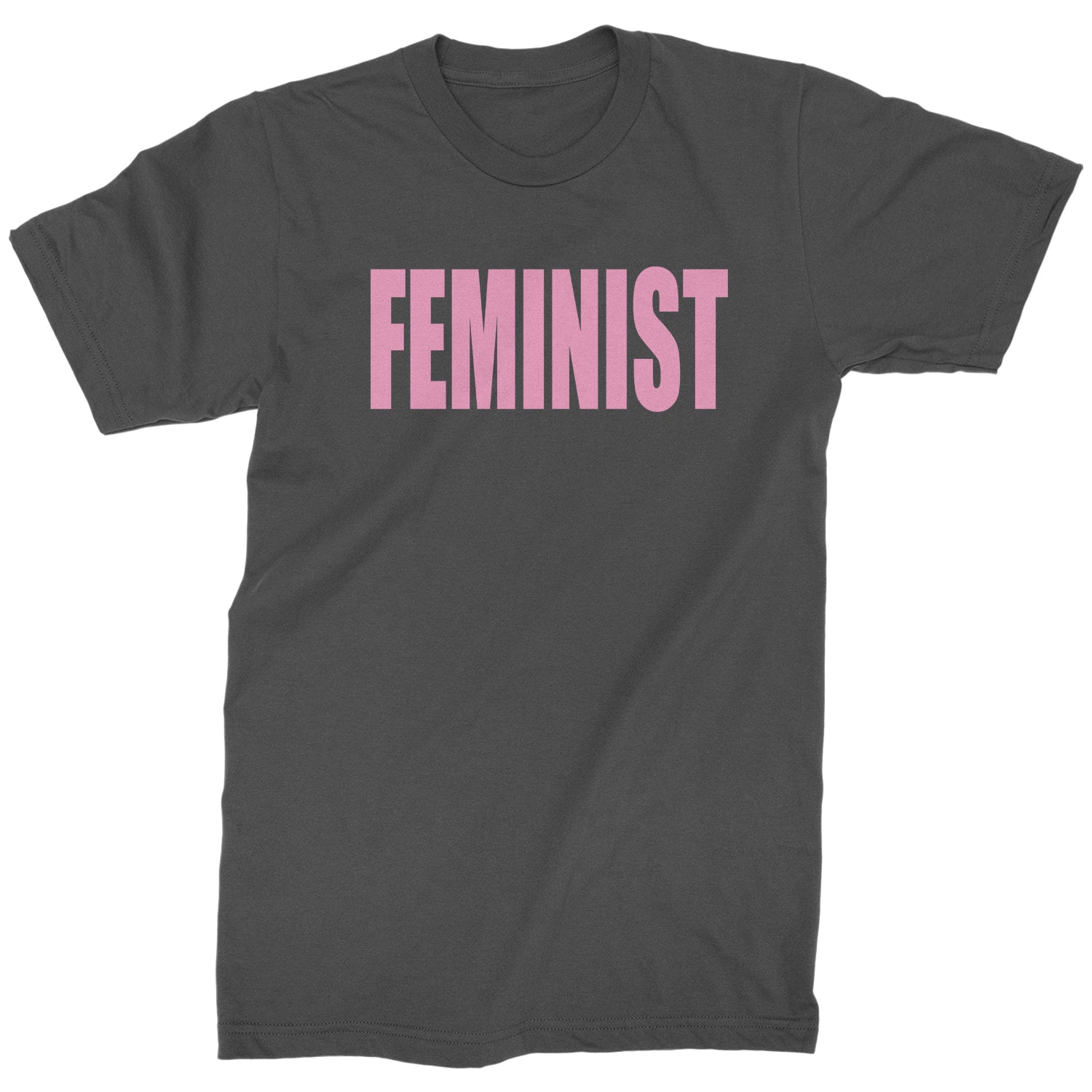 Feminist (Pink Print) Mens T-shirt