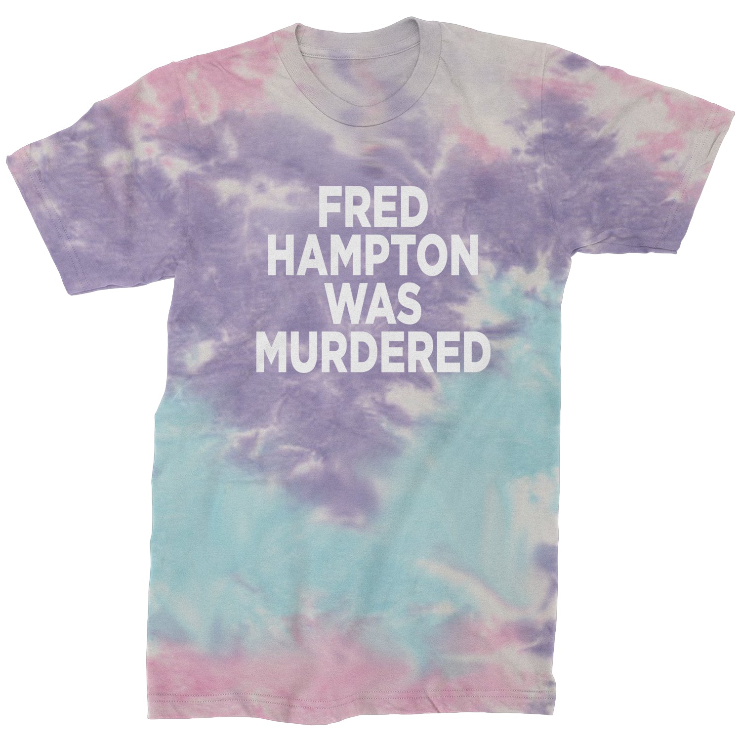 Fred Hampton Was Murdered Mens T-shirt activism, african, africanamerican, american, black, blm, brutality, eddie, lives, matter, murphy, people, police, you by Expression Tees