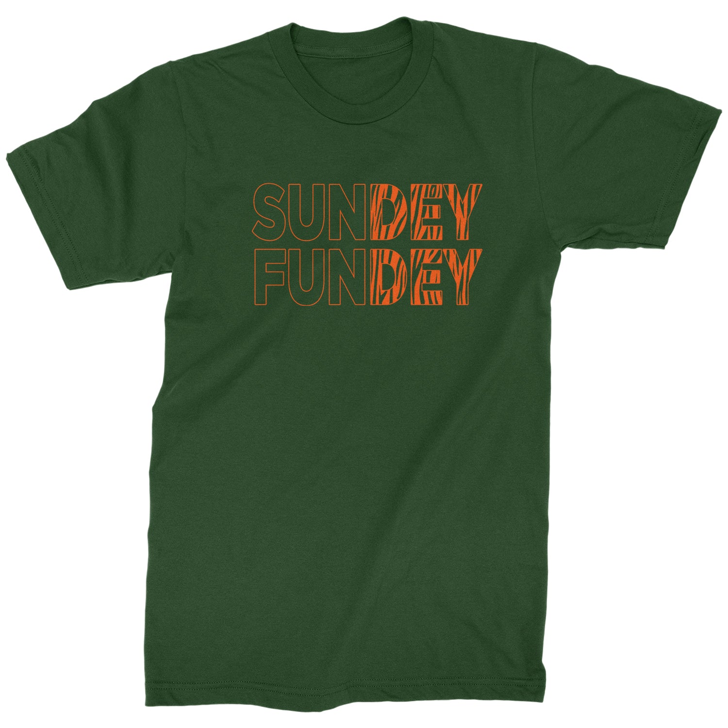 SunDEY FunDEY Sunday Funday Mens T-shirt ball, burrow, dey, foot, football, joe, ohio, sports, who by Expression Tees