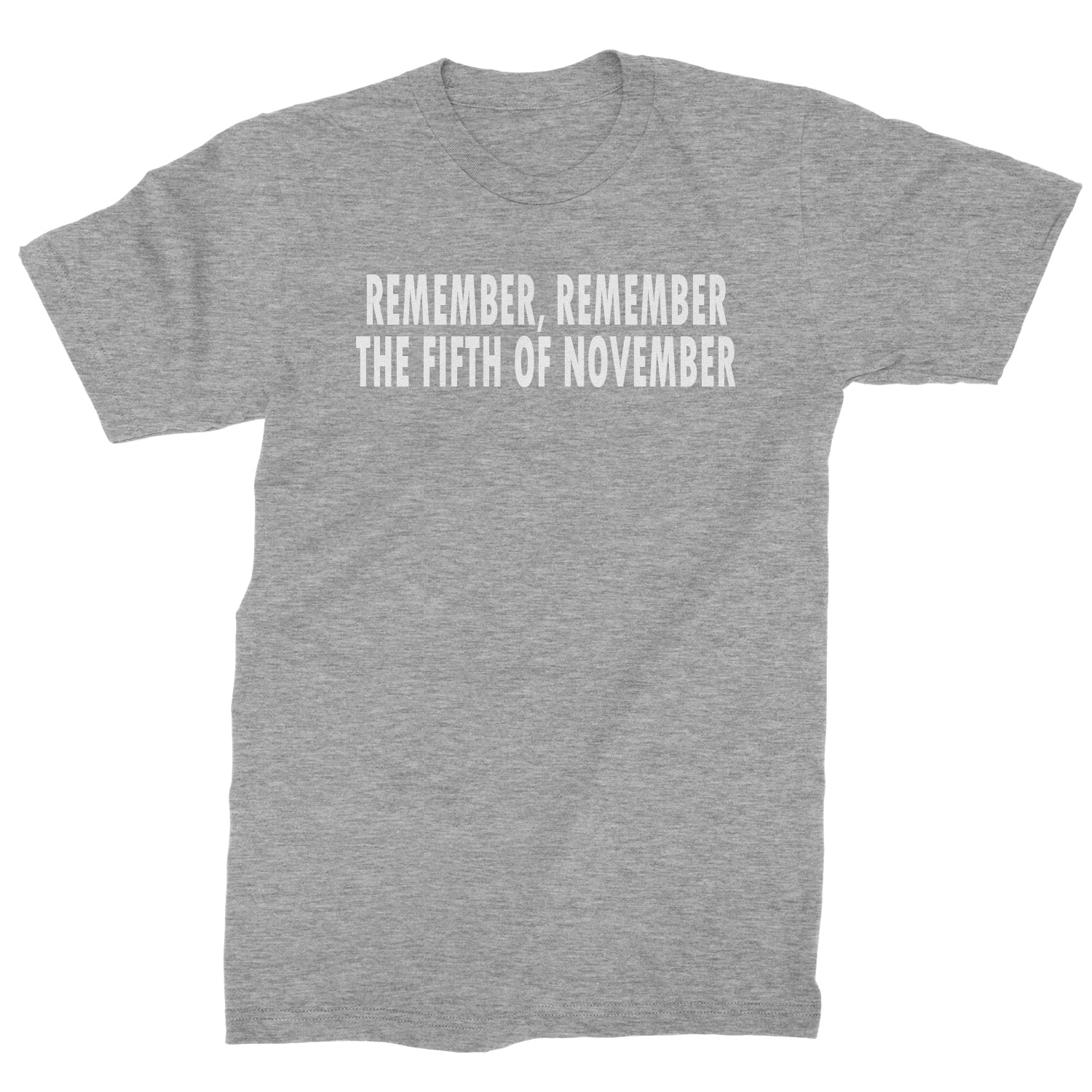 Remember The Fifth Of November Mens T-shirt for, v, vendetta, vforvendetta by Expression Tees