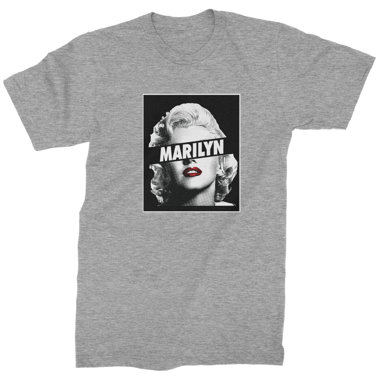 Marilyn Monroe Censored Mens T-shirt american, icon, marilyn, monroe by Expression Tees