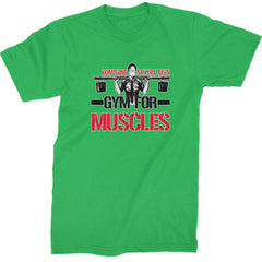 Dwight Schrute Gym For Muscles Office Workout Mens T-shirt