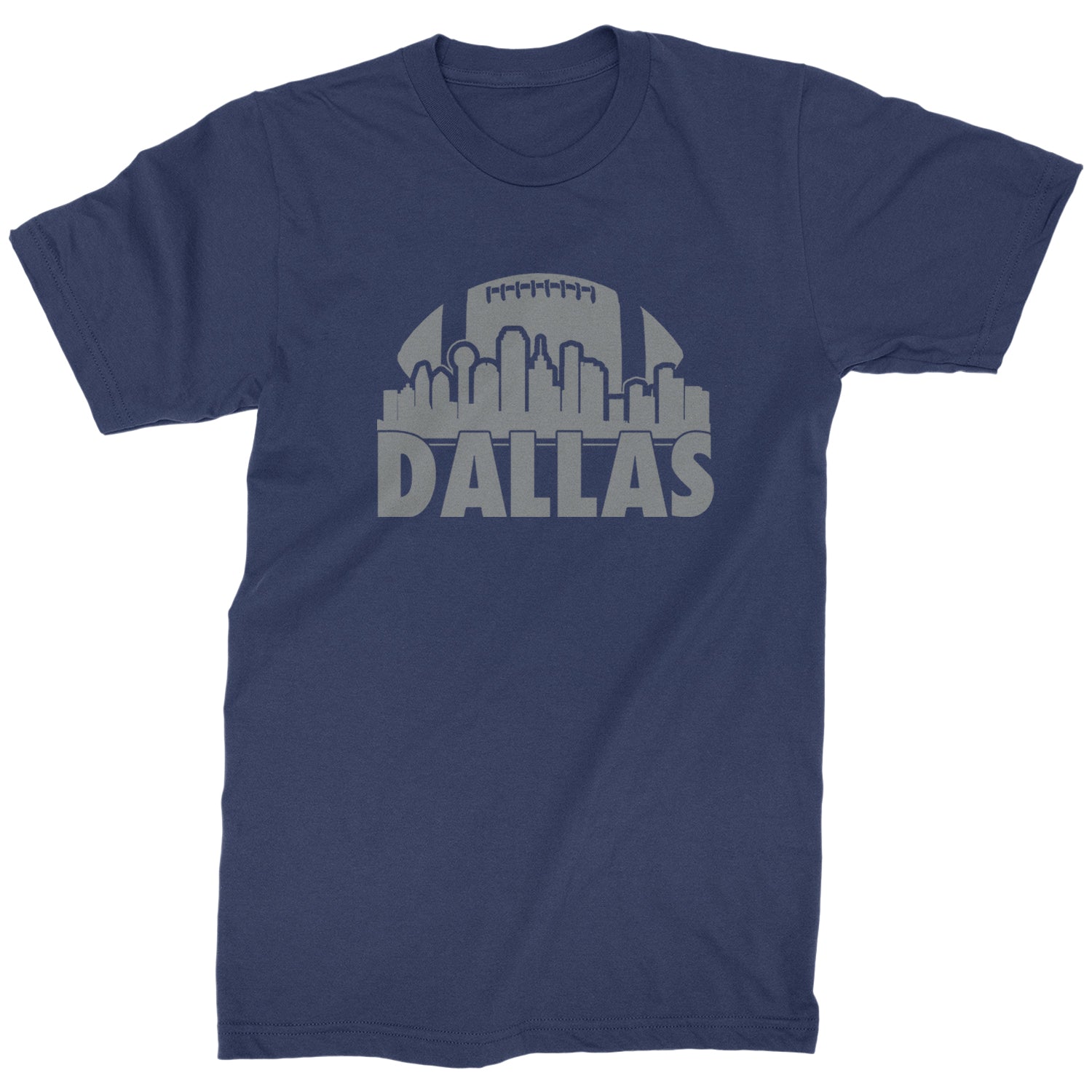 Dallas Texas Skyline Mens T-shirt dallas, Texas by Expression Tees
