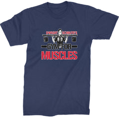 Dwight Schrute Gym For Muscles Office Workout Mens T-shirt