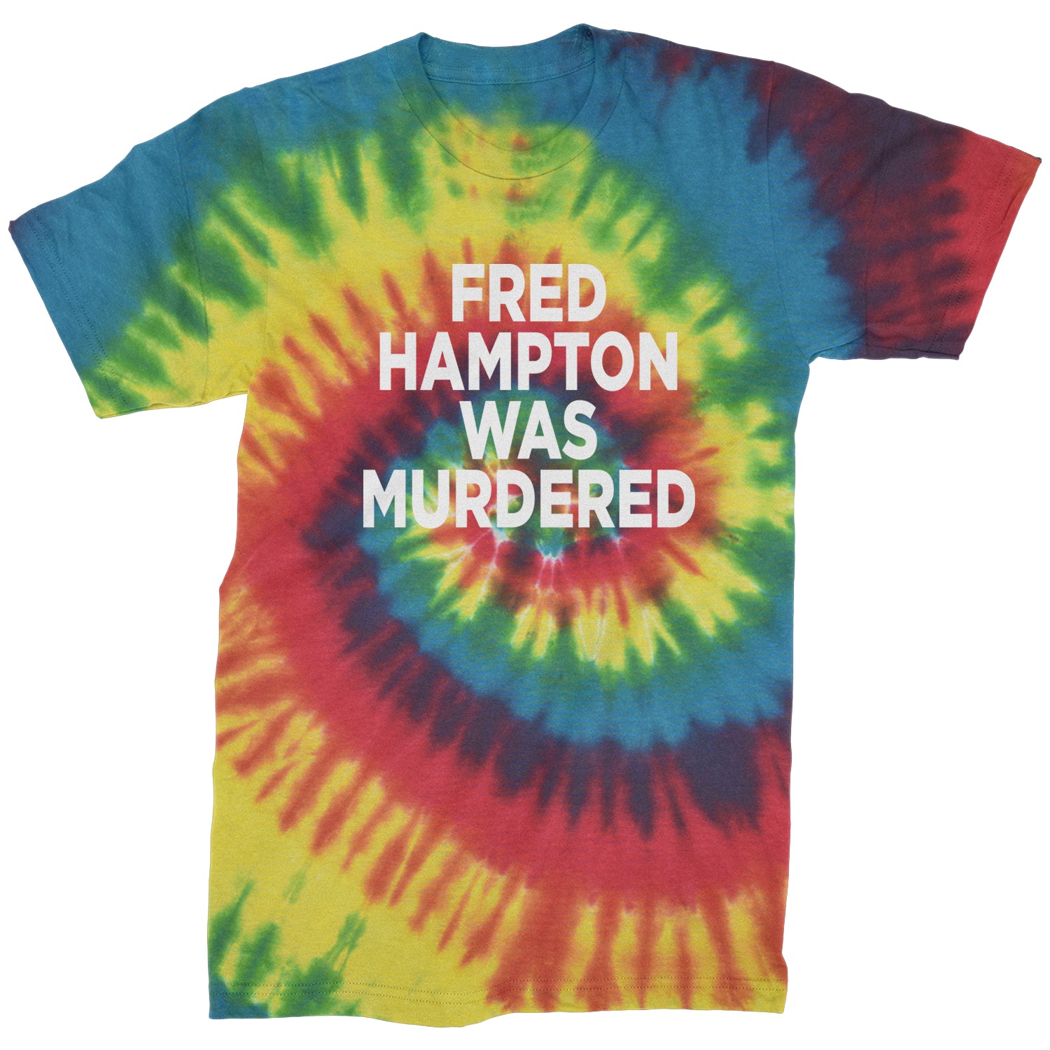 Fred Hampton Was Murdered Mens T-shirt activism, african, africanamerican, american, black, blm, brutality, eddie, lives, matter, murphy, people, police, you by Expression Tees