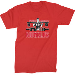 Dwight Schrute Gym For Muscles Office Workout Mens T-shirt