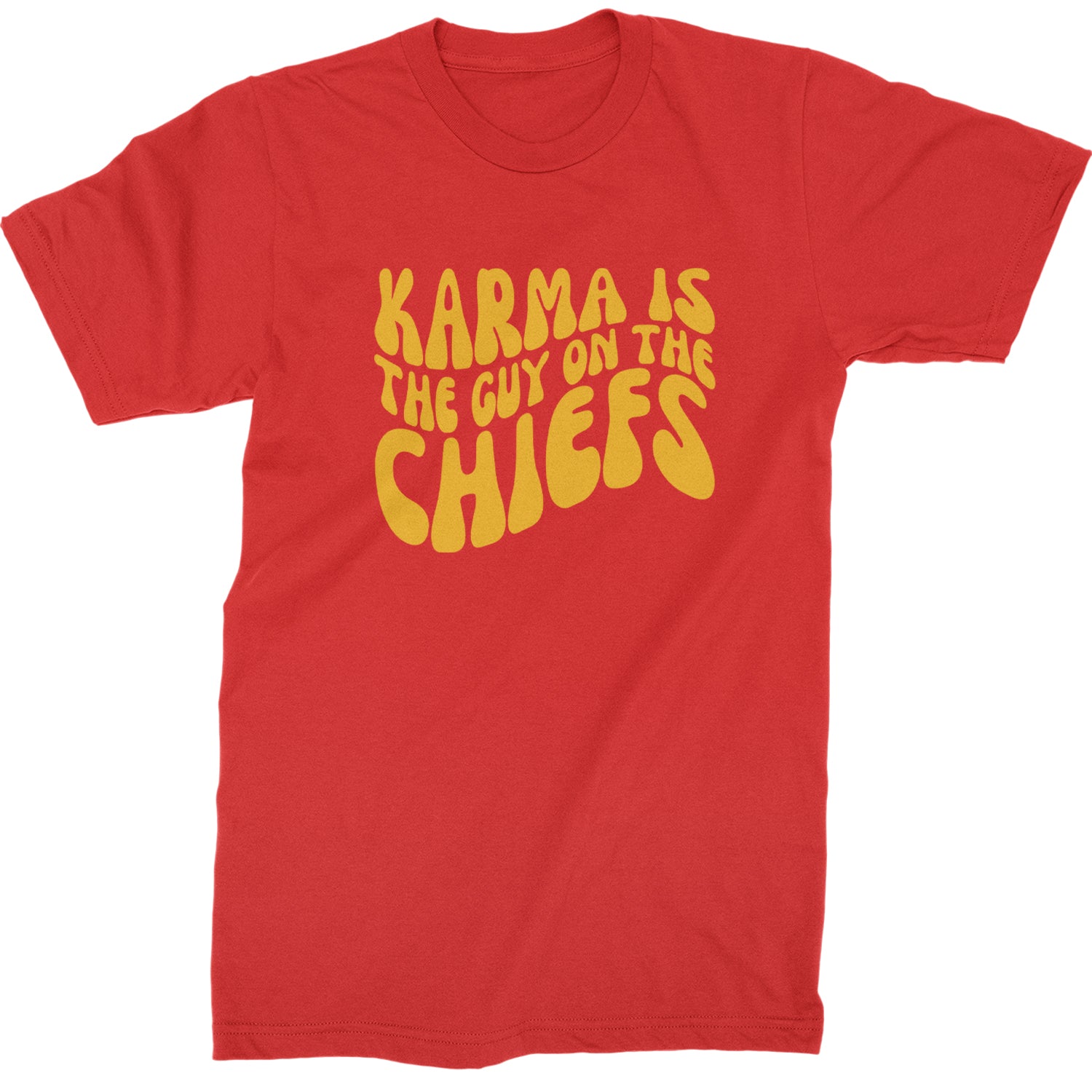 Karma Is The Guy On The Chiefs Boyfriend Mens T-shirt