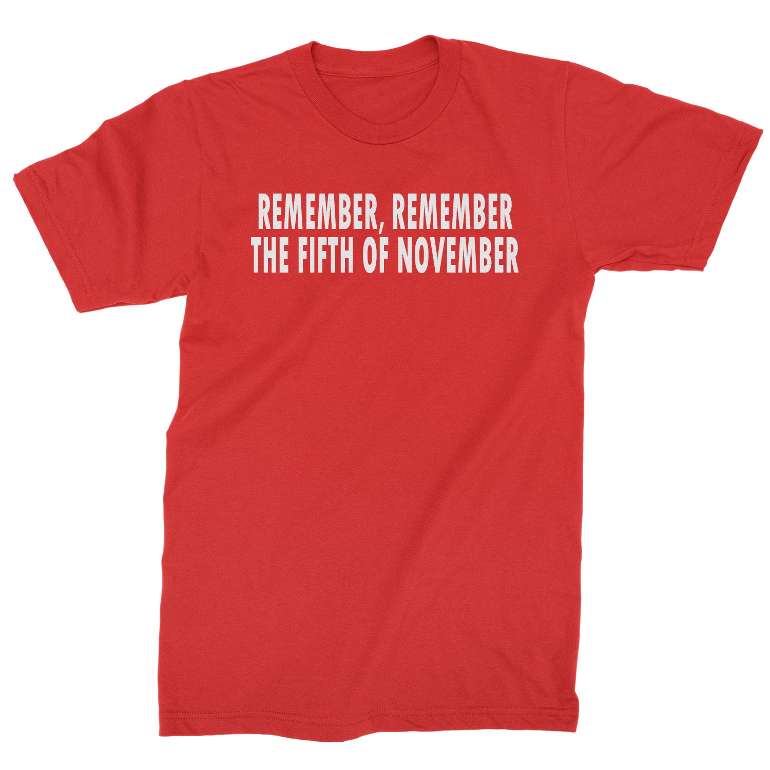 Remember The Fifth Of November Mens T-shirt for, v, vendetta, vforvendetta by Expression Tees