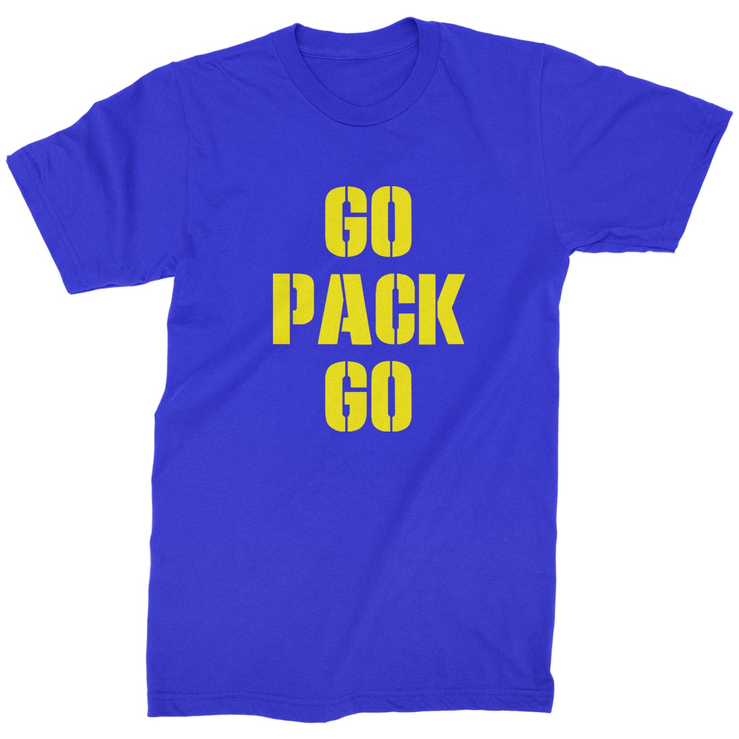 Go Pack Go Green Bay Mens T-shirt football, greenbay, packer by Expression Tees