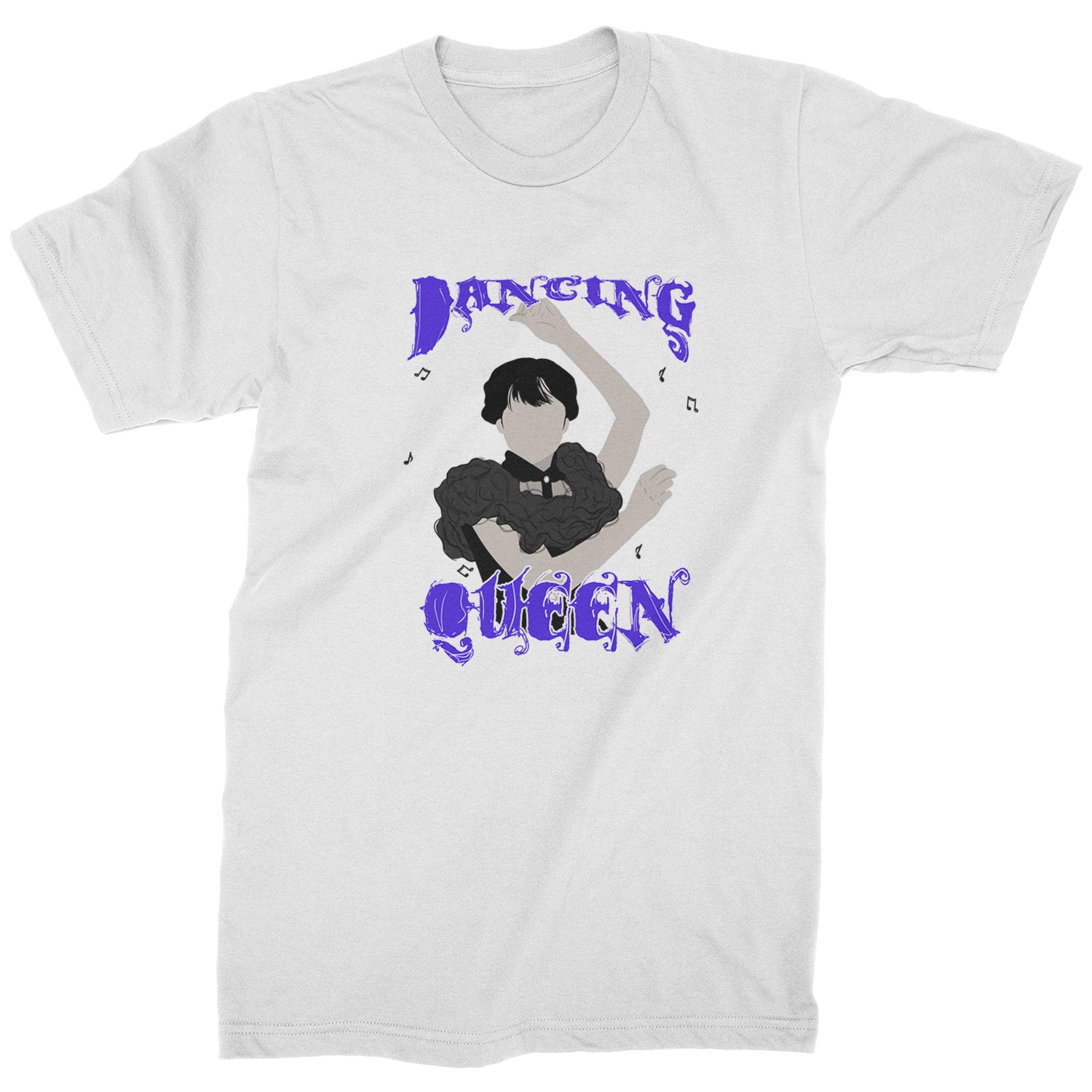 Wednesday Dancing Queen Mens T-shirt black, On, we, wear, wednesdays by Expression Tees