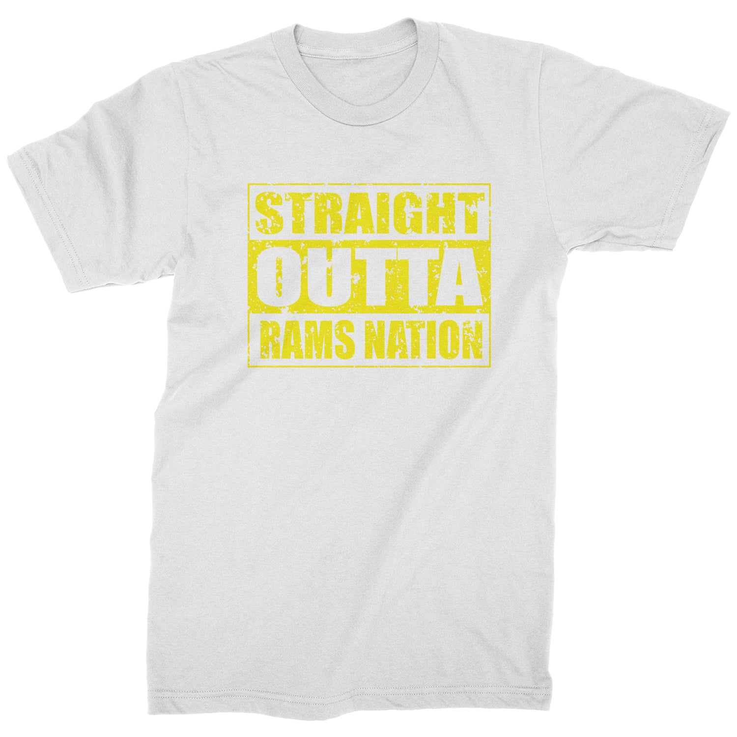 Straight Outta Rams Nation Mens T-shirt california, football, jersey by Expression Tees