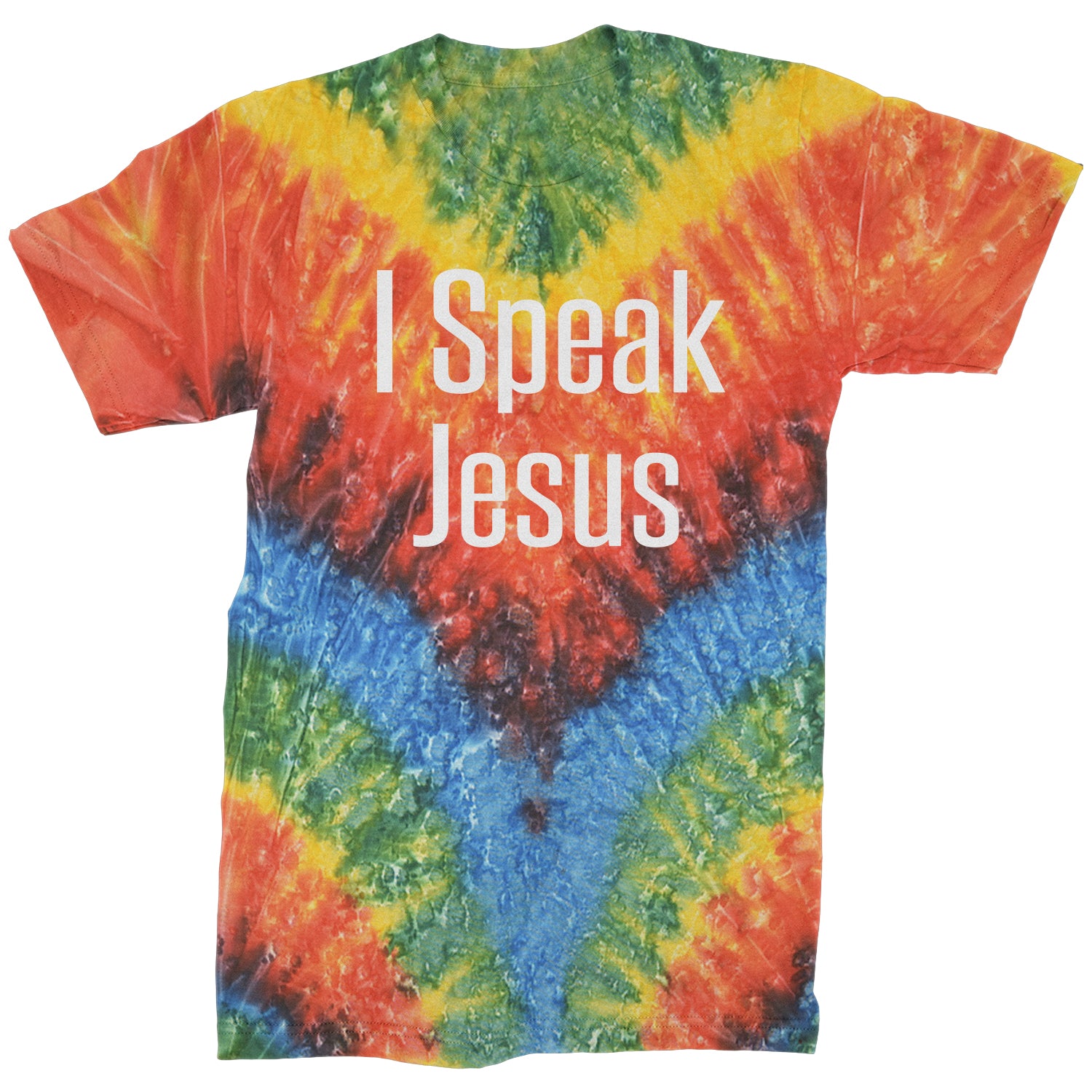 I Speak Jesus Mens T-shirt catholic, charity, christ, christian, christianity, city, concert, gayle, heaven, in, maverick, only, praise, scars, worship by Expression Tees
