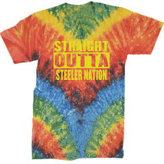 Straight Outta Steeler Nation Football  Mens T-shirt