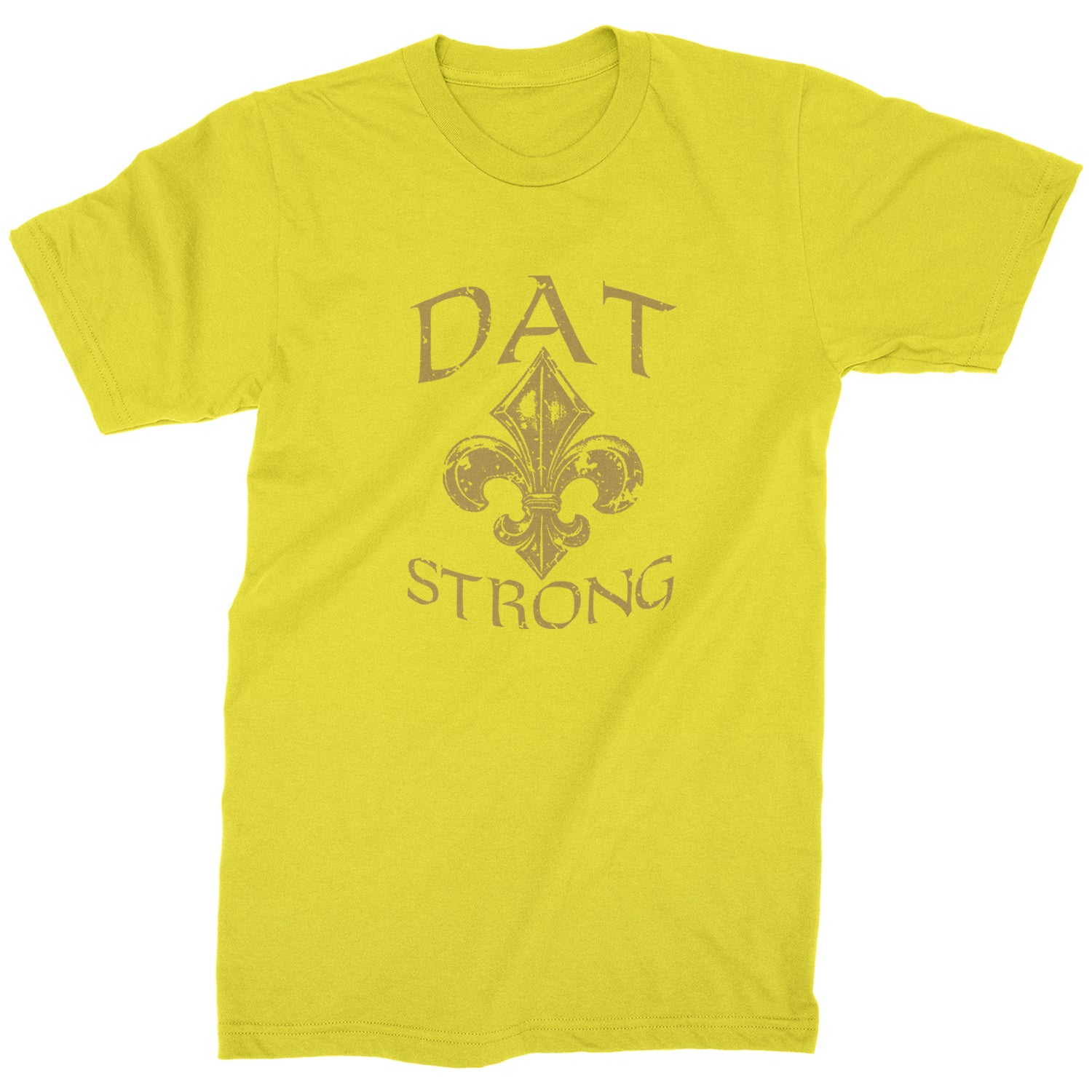 Dat Strong New Orleans Mens T-shirt dat, de, fan, fleur, jersey, lis, new, orleans, sports, strong, who by Expression Tees