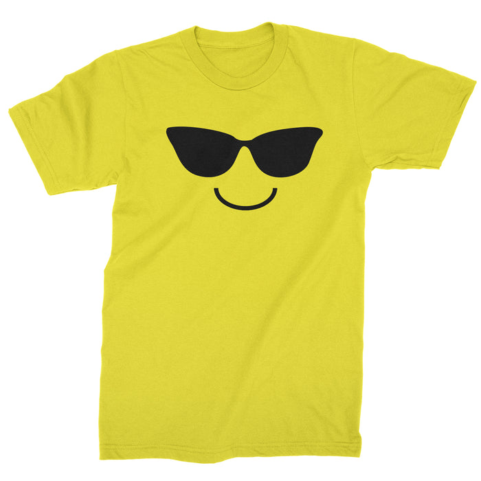Emoticon Sunglasses Smile Face Mens T-shirt
