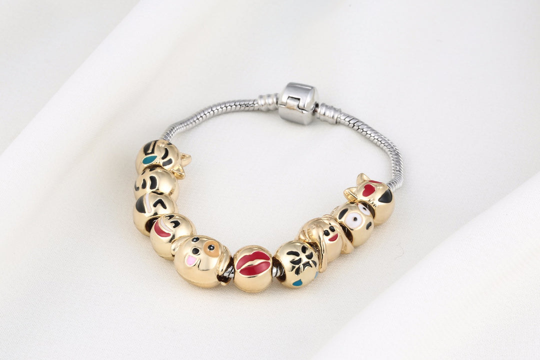 Emoji Slide Bracelets - Style 