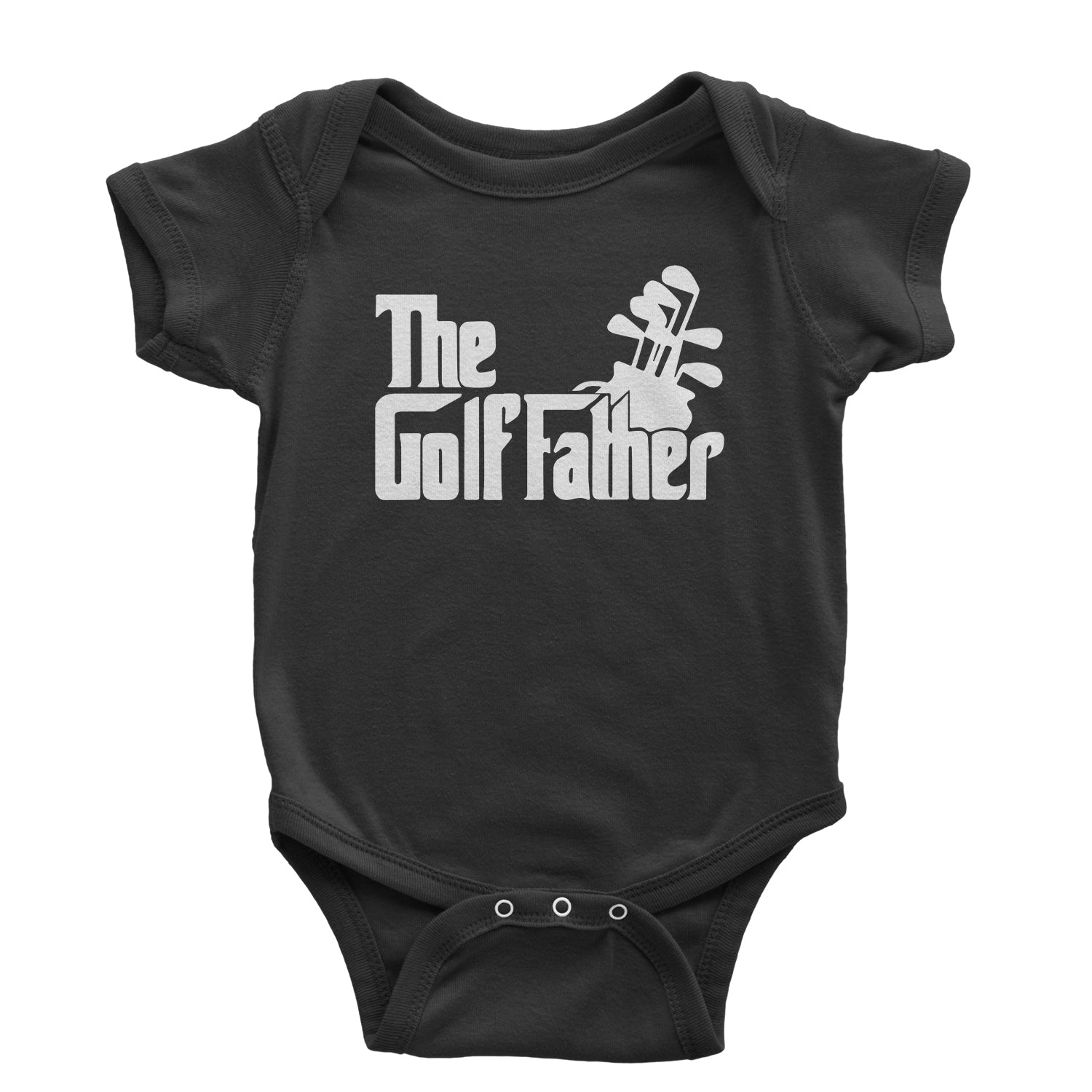 The Golf Father Golfing Dad Infant One-Piece Romper Bodysuit and Toddler T-shirt #expressiontees by Expression Tees