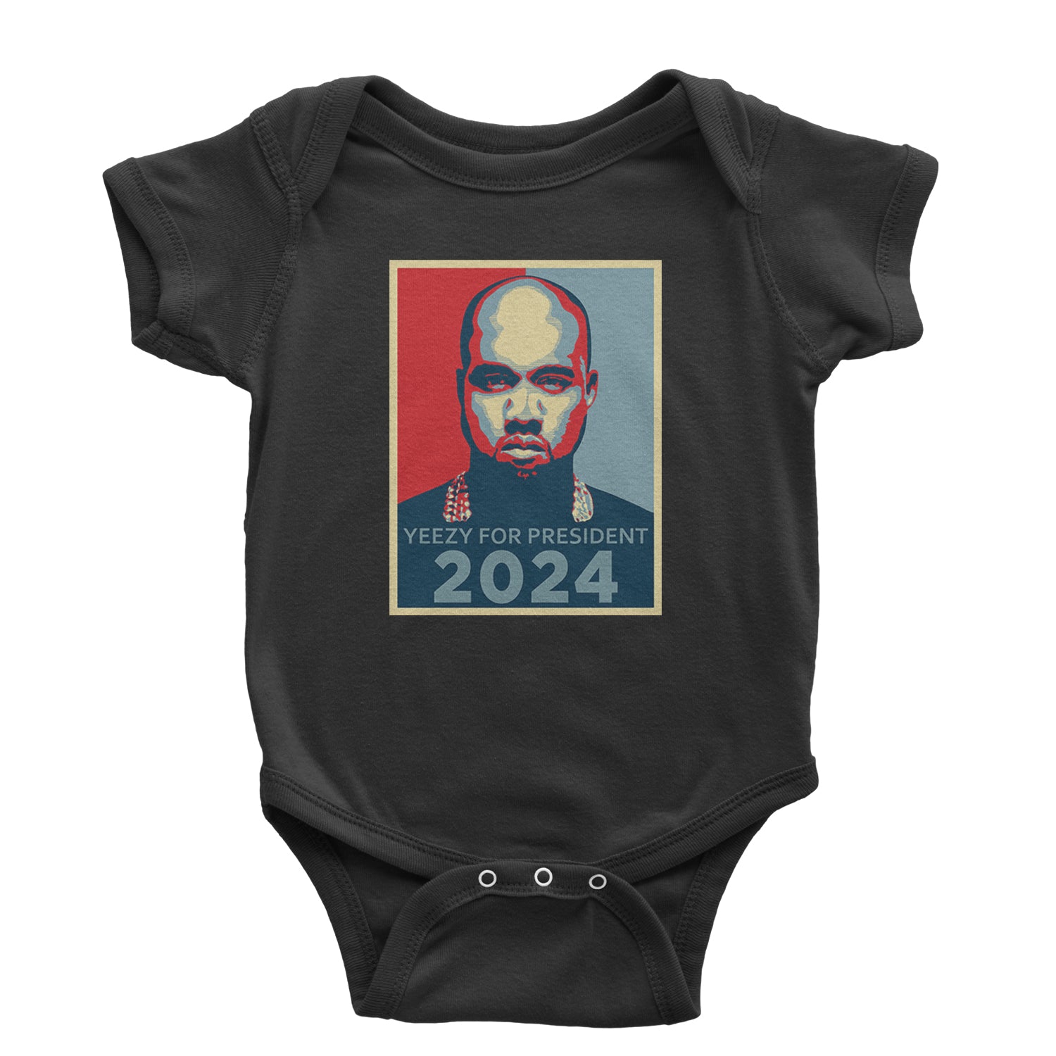 Yeezus For President Infant One-Piece Romper Bodysuit and Toddler T-shirt