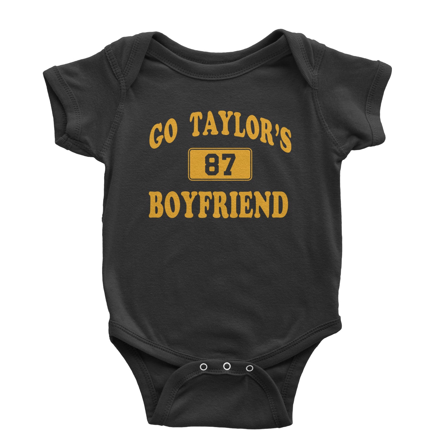 Go Taylor's Boyfriend Kansas City Infant One-Piece Romper Bodysuit and Toddler T-shirt