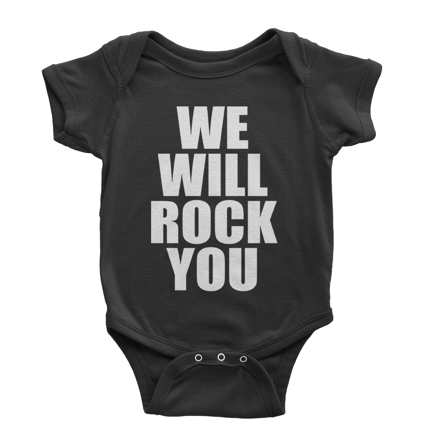 We Will Rock You Infant One-Piece Romper Bodysuit and Toddler T-shirt #expressiontees by Expression Tees