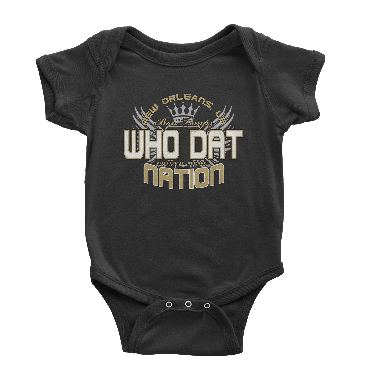 Who Dat Nation New Orleans (Color) Infant One-Piece Romper Bodysuit and Toddler T-shirt