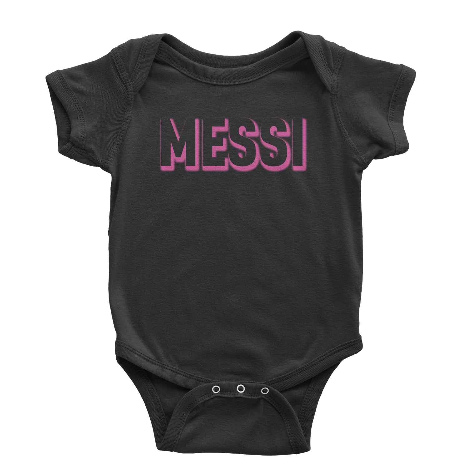 Messi OUTLINE Miami Futbol Infant One-Piece Romper Bodysuit and Toddler T-shirt