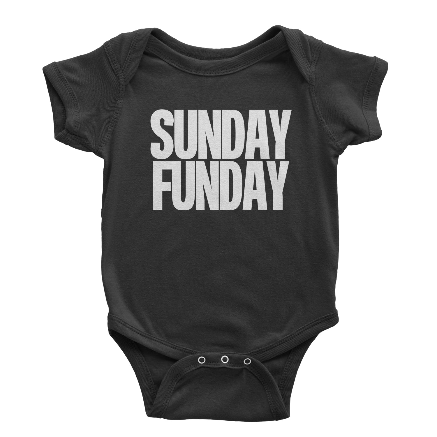 Sunday Funday Infant One-Piece Romper Bodysuit day, drinking, fun, funday, partying, sun, Sunday by Expression Tees