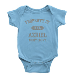 Property Of Azriel ACOTAR Infant One-Piece Romper Bodysuit and Toddler T-shirt acotar, court, maas, tamlin, thorns by Expression Tees