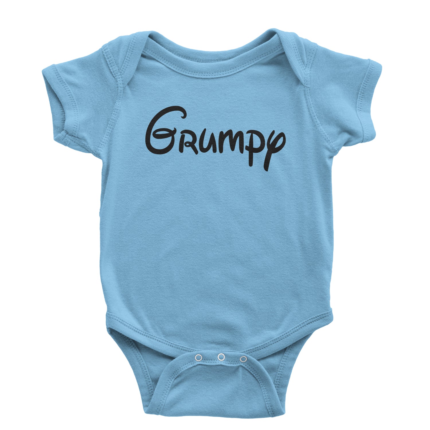 Grumpy - 7 Dwarfs Costume Infant One-Piece Romper Bodysuit and, costume, dwarfs, group, halloween, matching, seven, snow, the, white by Expression Tees