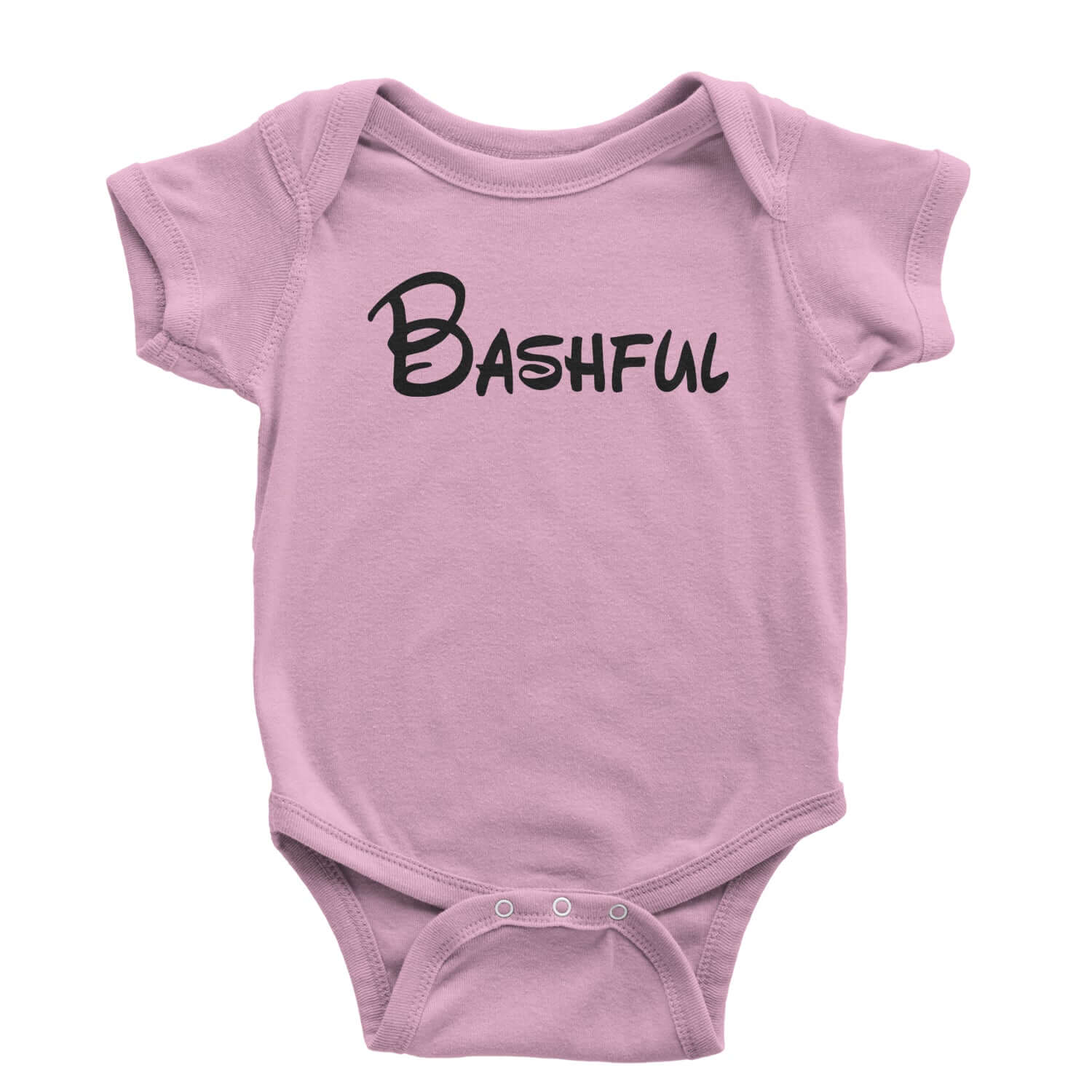Bashful - 7 Dwarfs Costume Infant One-Piece Romper Bodysuit and, costume, dwarfs, group, halloween, matching, seven, snow, the, white by Expression Tees