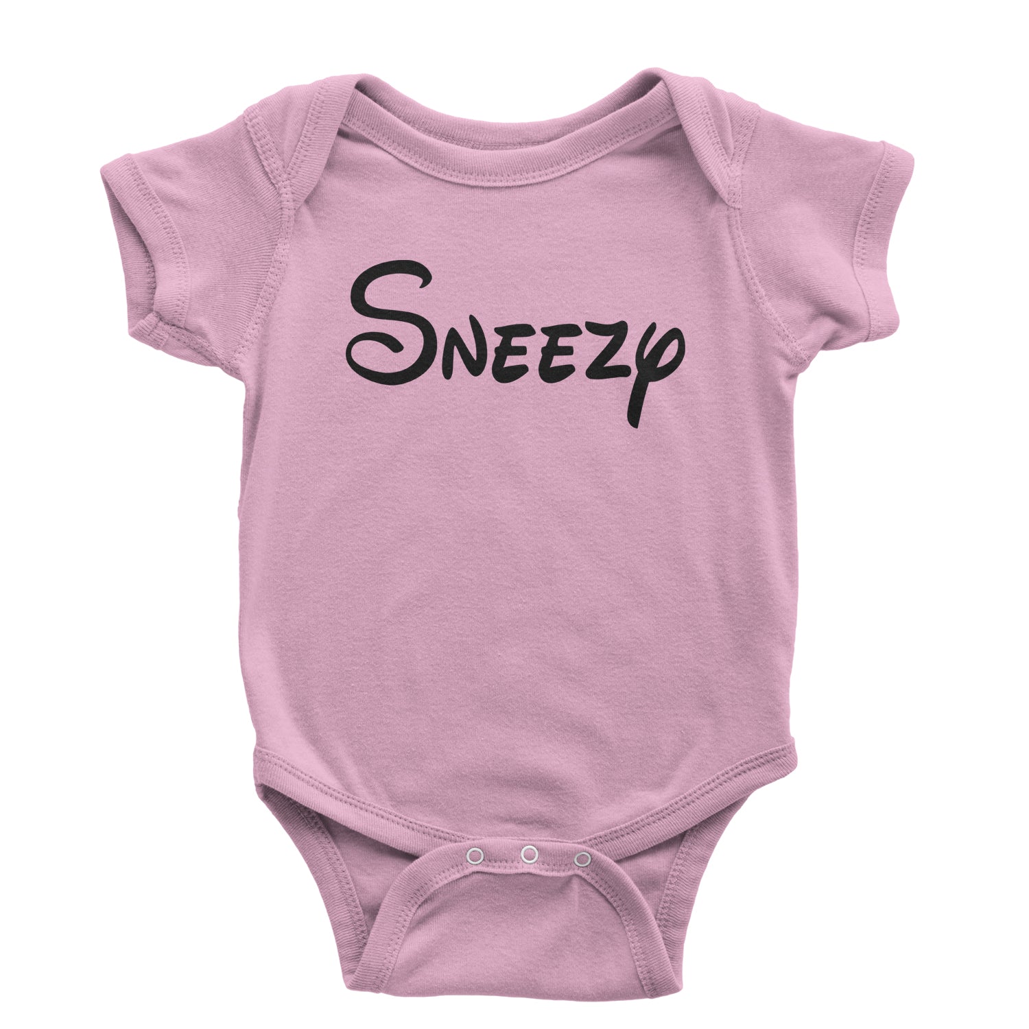 Sneezy - 7 Dwarfs Costume Infant One-Piece Romper Bodysuit and, costume, dwarfs, group, halloween, matching, seven, snow, the, white by Expression Tees