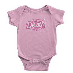 Tie-dye burst pop-style quote graphic on Infant Baby Rib Bodysuit and Toddler Cotton Jersey T-Shirt